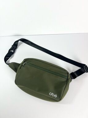 Obe’ Fitness Green Adjustable Shoulder Fanny Waist Pack Belt Bag Purse